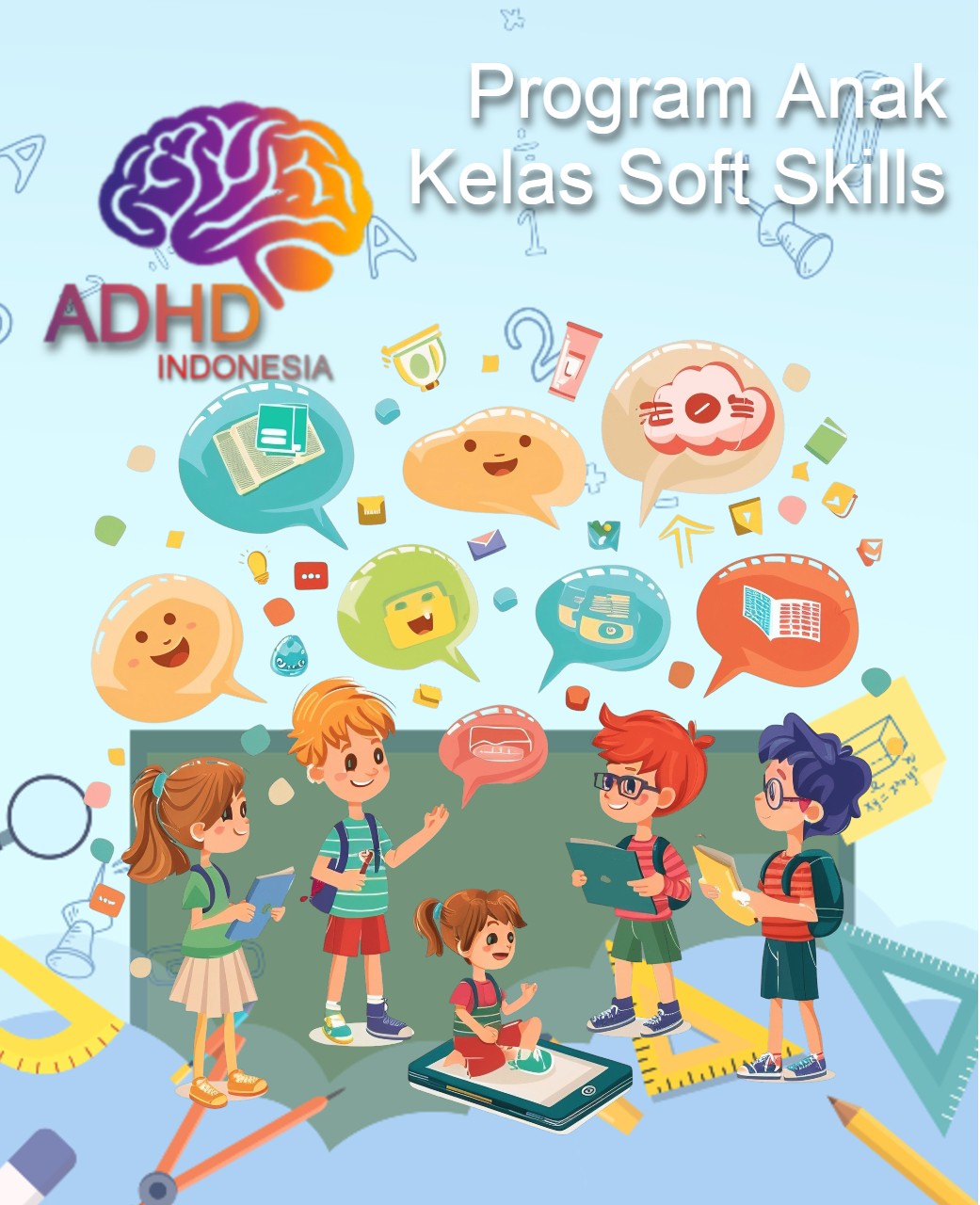 Program ADHD Indonesia Provinsi Sulawesi Utara Kelas Soft Skills Anak ADHD